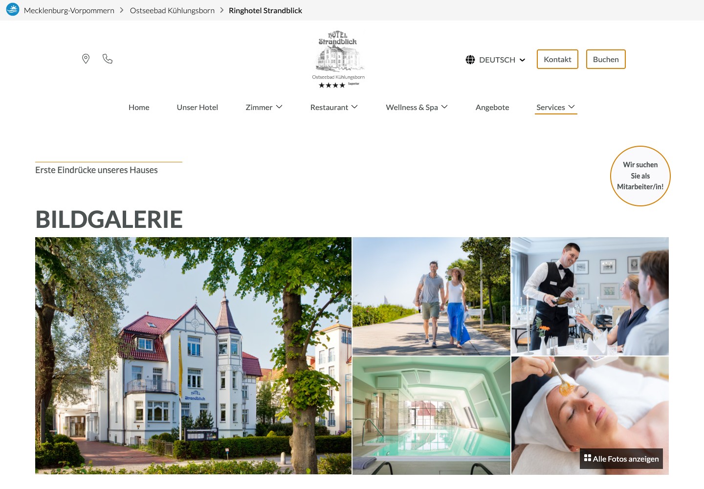 Ringhotel Strandblick – Galerie Desktop